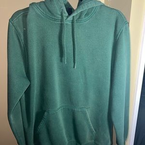 Green hoodie size M